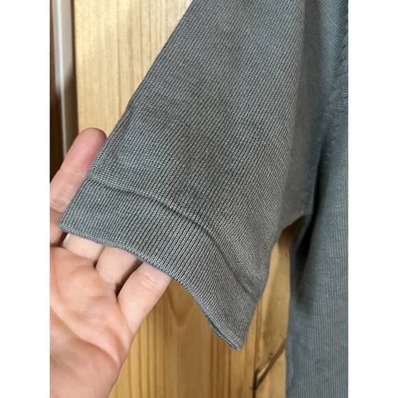 NWT Vintage J’Envie Sport Women’s Blue Gray Knit Top Size MEDIUM - Picture 3 of 10